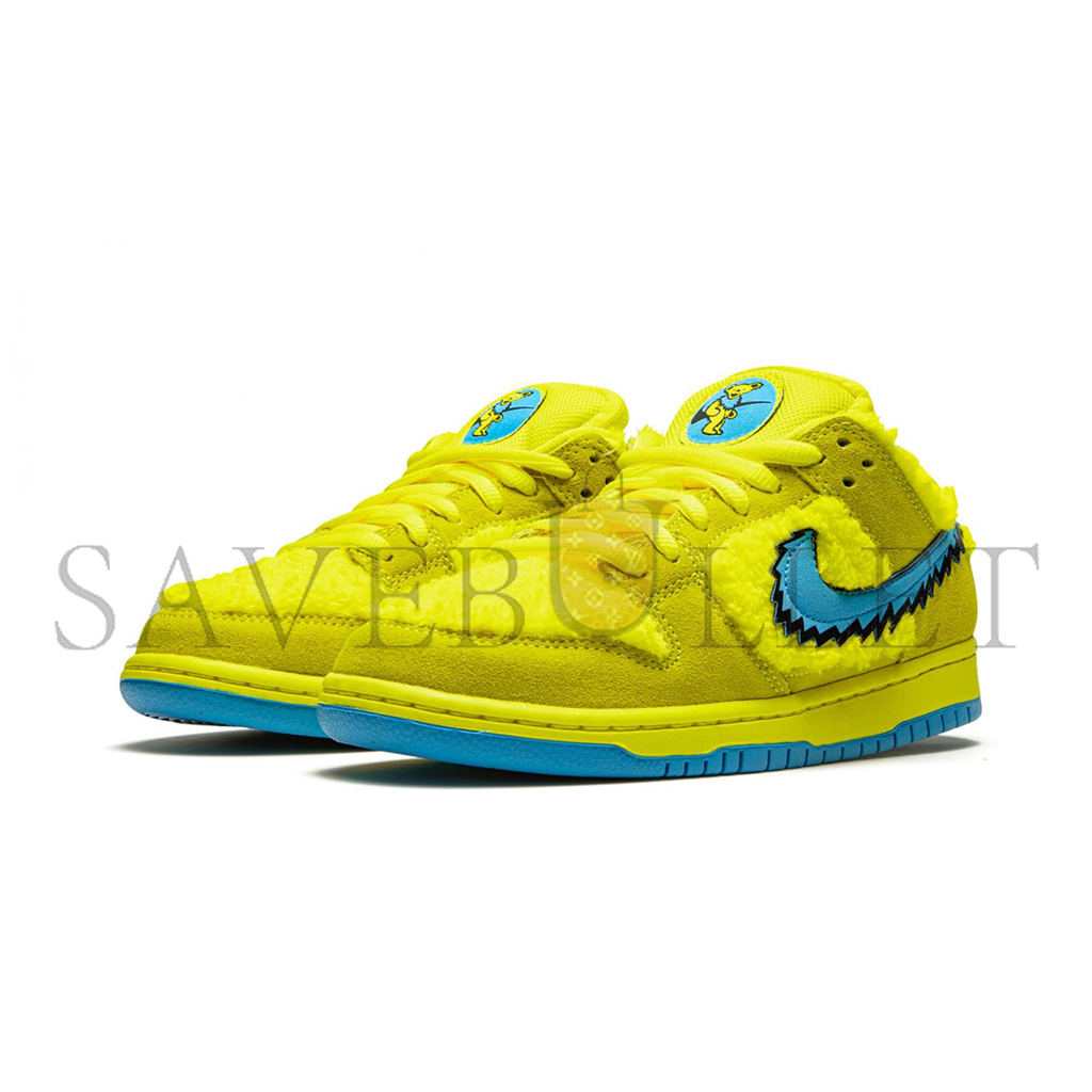 NIKE GRATEFUL DEAD X NIKE SB DUNK LOW YELLOW BEAR CJ5378-700